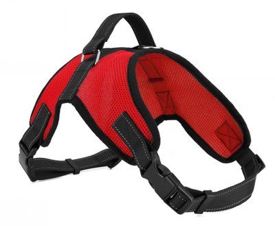Saddle-type Dog Chest Harness Pet First Aid & Emergency Kits Set2save S Red 2