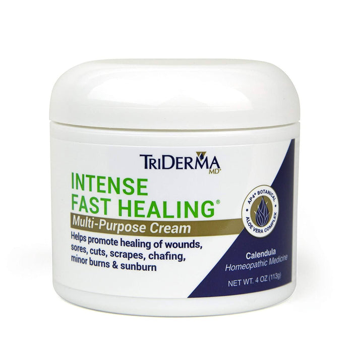 Genuine Virgin Aloe TriDERMA Intense Fast Healing Cream 4 Oz Anti-Aging Skin Care Kits Set2save 