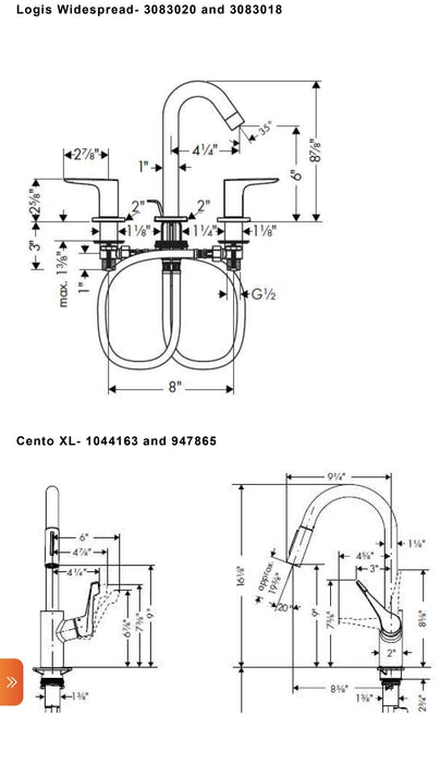 Hansgrohe Cento Kitchen Faucet Kitchen Appliances Set2save 