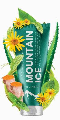 Mountain Ice Arthritis, Joint & Nerve Pain Relieving Gel with Natural Ingredients (Great for Back & Neck Pain) Massage & Relaxation Set2save 