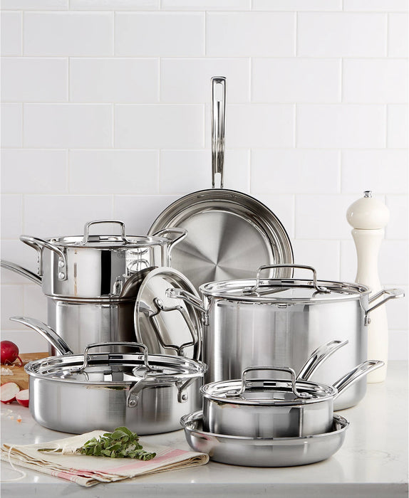 Multiclad Pro Tri-Ply Stainless Steel 12 Piece Cookware Set Kitchen Appliances Set2save 