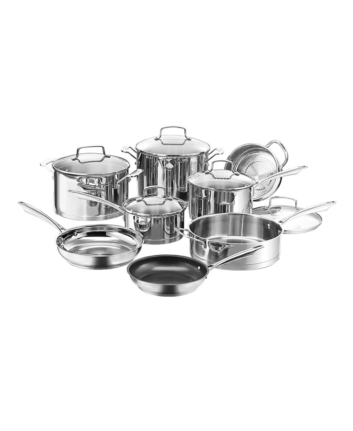 Professional Series Stainless 13-Pc. Cookware Set Kitchen Appliances Set2save 