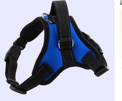 Saddle-type Dog Chest Harness Pet First Aid & Emergency Kits Set2save L Blue 1