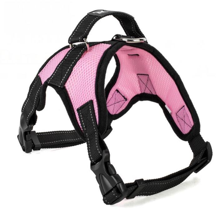 Saddle-type Dog Chest Harness Pet First Aid & Emergency Kits Set2save S Pink 1